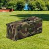 32in Live Animal Trap Cage with Cover, Humane Animal Rescue Outdoor Cage for Armadillos Cats Groundhogs Muskrats, Opossums Raccoons Skunks, Black