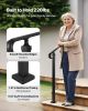 Handrails for Outdoor Steps, 2-3 Step Adjustable Height, Carbon Steel Transitional Handrail with Installation Kit, Exterior Hand Railing for Steps