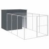 Dog House Anthracite Galvanized Steel Tough Dog House